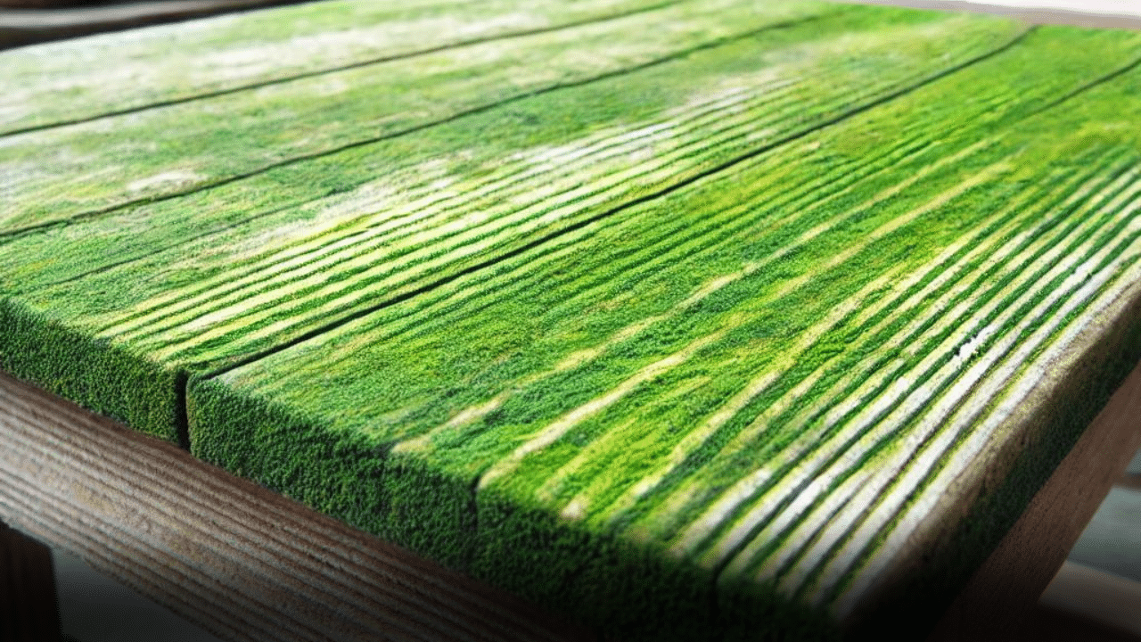 groene aanslag verwijderen